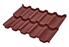 Модульная металлочерепица BUDMAT Venecja X-Matt