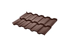 Модульная металлочерепица BUDMAT Rialto D-Matt