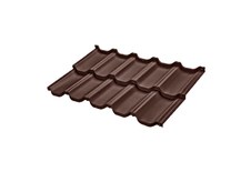 Модульная металлочерепица BUDMAT Venecja X-Matt