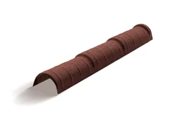 Конек полукруглый тройной L=1140 мм Metrotile-16 Конек полукруглый тройной L=1140 мм Metrotile-16