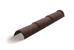 Конек полукруглый тройной L=1140 мм Metrotile-9 Конек полукруглый тройной L=1140 мм Metrotile-9