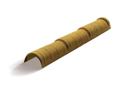 Конек полукруглый тройной L=1140 мм Metrotile-17 Конек полукруглый тройной L=1140 мм Metrotile-17