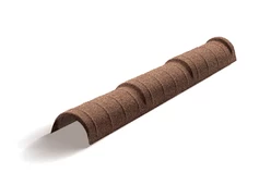 Конек полукруглый тройной L=1140 мм Metrotile-12 Конек полукруглый тройной L=1140 мм Metrotile-12