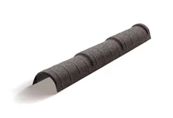 Конек полукруглый тройной L=1140 мм Metrotile-2 Конек полукруглый тройной L=1140 мм Metrotile-2