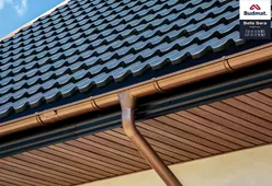 Внешний угол желоба 90 Flamingo Budmat-7