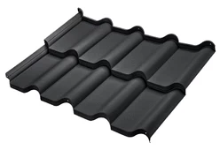 Модульная металлочерепица BUDMAT Ferrara D-Matt-8