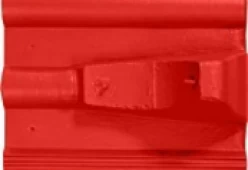 Цементно-песчаная черепица Забудова подножечная-10 Цементно-песчаная черепица Забудова подножечная-10