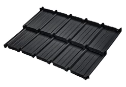 Модульная металлочерепица BUDMAT Murano X-Matt-9