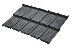 Модульная металлочерепица BUDMAT Murano X-Matt-11