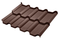 Модульная металлочерепица BUDMAT Ferrara X-Matt-9