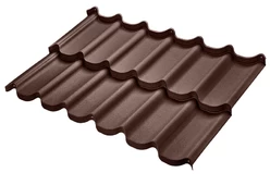 Модульная металлочерепица BUDMAT Bella Sara X-Matt-7