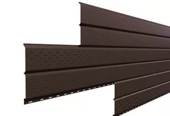 Софит Lбрус Пластизол МеталлПрофиль с перфорацией