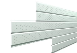 Софит Lбрус Полиэстер 0.5 мм МеталлПрофиль с перфорацией-1