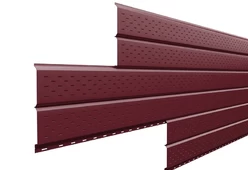 Софит Lбрус Полиэстер 0.45 мм МеталлПрофиль с перфорацией-16