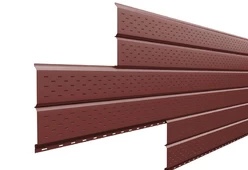 Софит Lбрус Полиэстер 0.45 мм МеталлПрофиль с перфорацией-17