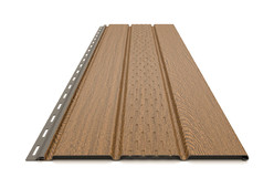 Софит ПВХ Budmat под дерево с перфорацией