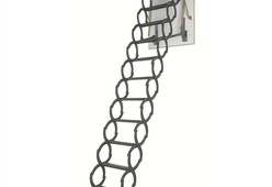 Лестница ножничная чердачная термоизоляционная LST 70*120*280 см