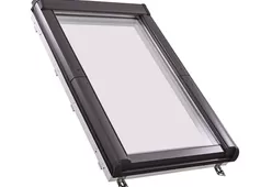 Центрально-поворотное мансардное окно ROTO Designo R45 K из ПВХ-3