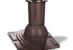 Вентиляционный выход Wirovent Uniwersal Plus 125 с отводом конденсата и электровентилятором-3 Вентиляционный выход Wirovent Uniwersal Plus 125 с отводом конденсата и электровентилятором-3