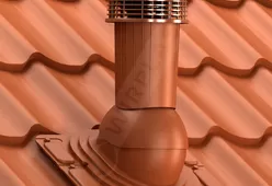 Вентиляционный выход Wirovent Uniwersal Plus 125 с отводом конденсата и электровентилятором-1 Вентиляционный выход Wirovent Uniwersal Plus 125 с отводом конденсата и электровентилятором-1