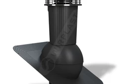 Вентиляционный выход Wirovent Standard Plus 125 с отводом конденсата и электровентилятором-2 Вентиляционный выход Wirovent Standard Plus 125 с отводом конденсата и электровентилятором-2