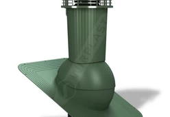 Вентиляционный выход Wirovent Standard Plus 125 с отводом конденсата и электровентилятором-7 Вентиляционный выход Wirovent Standard Plus 125 с отводом конденсата и электровентилятором-7
