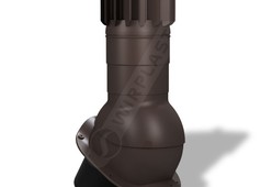 Вентиляционный выход Wirovent TURBO Perfekta Pro 150 роторный с отводом конденсата