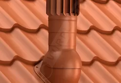 Вентиляционный выход Wirovent TURBO Perfekta Pro 150 роторный с отводом конденсата-1 Вентиляционный выход Wirovent TURBO Perfekta Pro 150 роторный с отводом конденсата-1