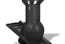 Вентиляционный выход Wirovent Tile Pro 125 с отводом конденсата и электровентилятором-3