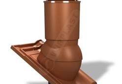 Вентиляционный выход Wirovent Tile Plus 125 утепленный