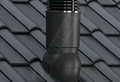 Вентиляционный выход Wirovent Tile Plus 125 утепленный-1 Вентиляционный выход Wirovent Tile Plus 125 утепленный-1