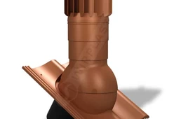 Вентиляционный выход Wirovent Turbo Tile Pro 150 роторный с отводом конденсата-4