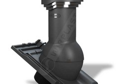 Вентиляционный выход Wirovent Tile Pro 150 с отводом конденсата