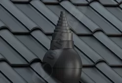Антенный выход Tile для цементно-песчаной черепицы-2 Антенный выход Tile для цементно-песчаной черепицы-2