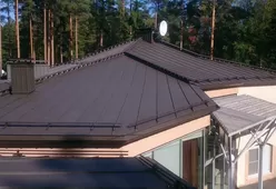 Снегозадержатель трубчатый BORGE 1м для фальцевой кровли-3 Снегозадержатель трубчатый BORGE 1м для фальцевой кровли-3
