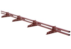 Снегозадержатель трубчатый BORGE 3 м для фальцевой кровли