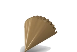 Заглушка конька круглого конусная Colorcoat Prisma 0.5 мм-5