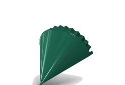 Заглушка конька круглого конусная Colorcoat Prisma 0.5 мм-2