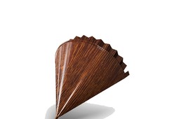 Заглушка конька круглого конусная ECOSTEEL 0.5 мм