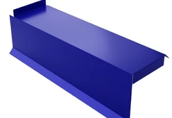 Планка сегментная торцевая левая 400 мм NormanMP Полиэстер 0.5 мм-7 Планка сегментная торцевая левая 400 мм NormanMP Полиэстер 0.5 мм-7