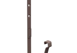 Держатель (кронштейн) водосточного желоба МеталлПрофиль 120х86 МП БЮДЖЕТ Порошковая окраска 3 мм