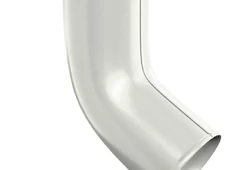 Колено сливное МеталлПрофиль D90х60 градусов GRANDSYSTEM Высокопрочный Полиэстер 0.6 мм-1