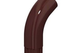 Колено трубы МеталлПрофиль D90х60 градусов GRANDSYSTEM Высокопрочный Полиэстер 0.6 мм Колено трубы МеталлПрофиль D90х60 градусов GRANDSYSTEM Высокопрочный Полиэстер 0.6 мм