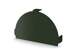 Заглушка конька круглого простая VikingMP 0.45 мм Заглушка конька круглого простая VikingMP 0.45 мм