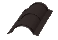 Планка конька круглого VikingMP E 0.5 мм-1 Планка конька круглого VikingMP E 0.5 мм-1