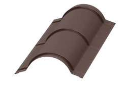 Планка конька круглого VikingMP 0.45 мм Планка конька круглого VikingMP 0.45 мм