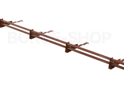 Снегозадержатель трубчатый BORGE 3 м для натуральной кровли-5