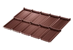 Модульная металлочерепица BUDMAT Como Standart Х-Matt-12