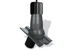 Вентиляционный выход Wirovent Turbo Tile Evo 150 роторный с отводом конденсата