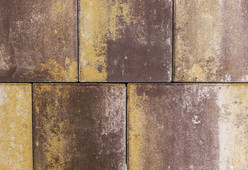 Тротуарная плитка ПАЛЕРМО 6см (33*22/22*22/11*22), цвет янтарный